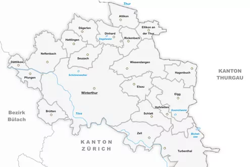 Bezirke &amp; Gemeinden