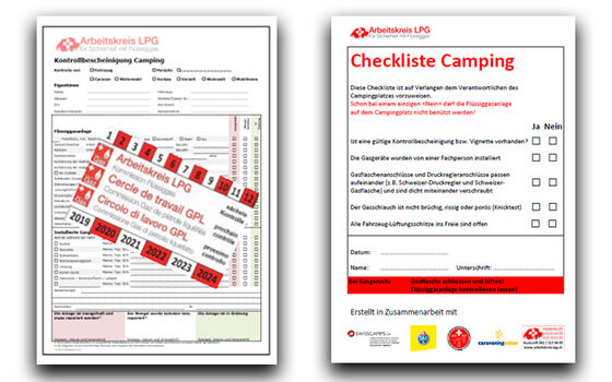 Camping Checklisten