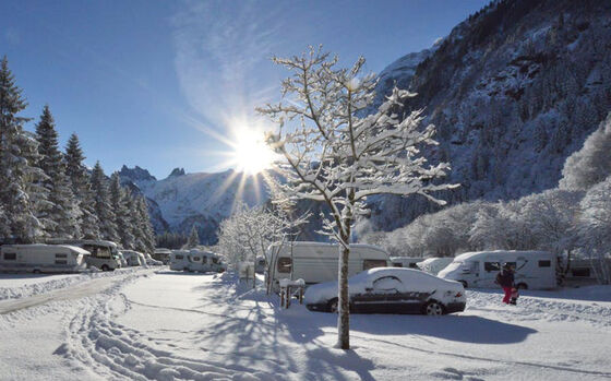 Campeggion invernale Eienwaeldli Engelberg