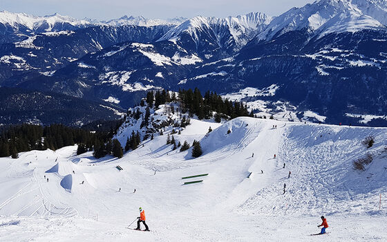 Wintercamping in Flims