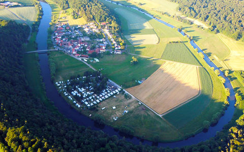 Guxhagen-Büchenwerra – Camping Fuldaschleife 