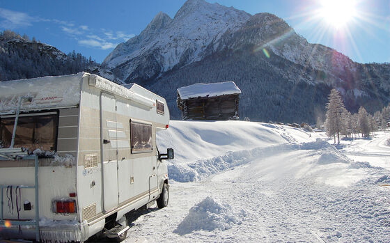 Wintercamping Molignon Les Haudères