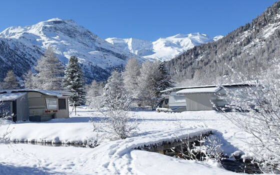 Wintercamping Morteratsch Pontresina