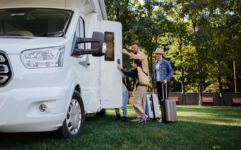 Come risparmiare peso quando si carica il camper