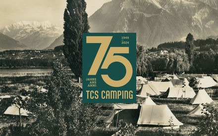 TCS Camping feiert 75 Jahre Campingtradition
