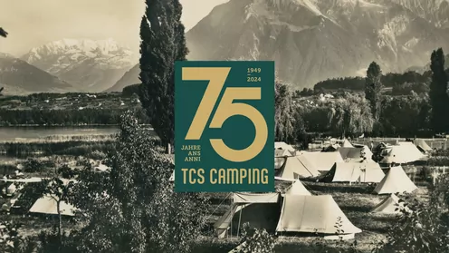 75 Jahre Jubiläum TCS Camping
