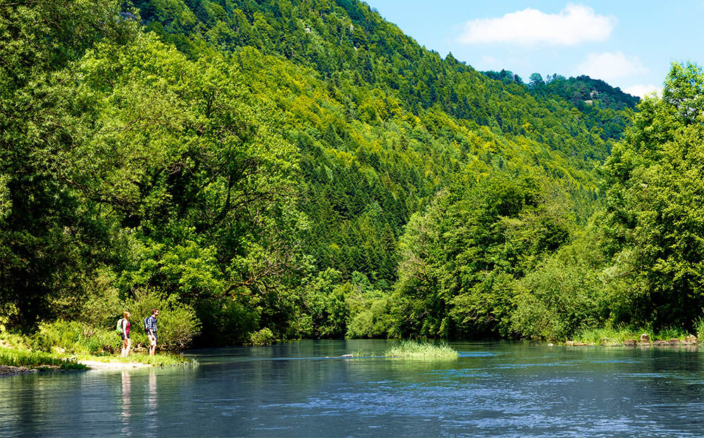 An den Ufern des Doubs