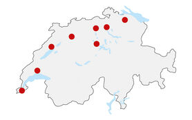 Prähistorische Pfahlbauten um die Alpen