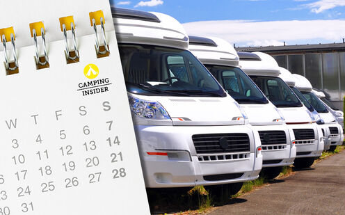 Calendrier des expositions du camping en Suisse