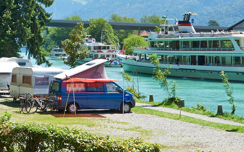 In camper attraverso la Svizzera