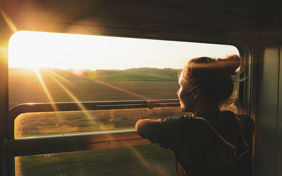 Slow Campingcon il treno