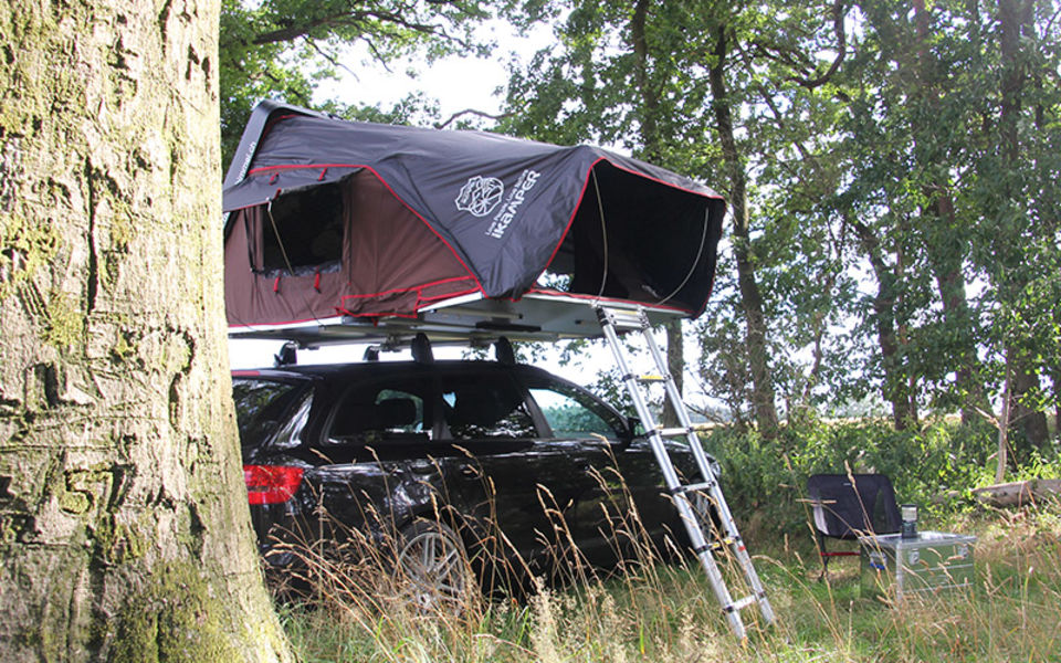 Camping & Roadtrip mit E-Auto & Dachzelt 