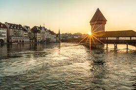 Pont de la Chapelle à Lucerne