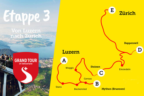 TCS Camping Grand Tour of Switzerland: Luzern - Zürich