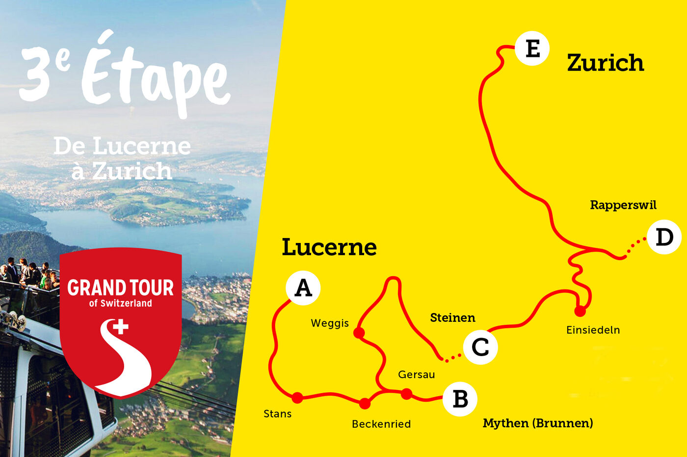 Tappa 3: Lucerna – Zurigo