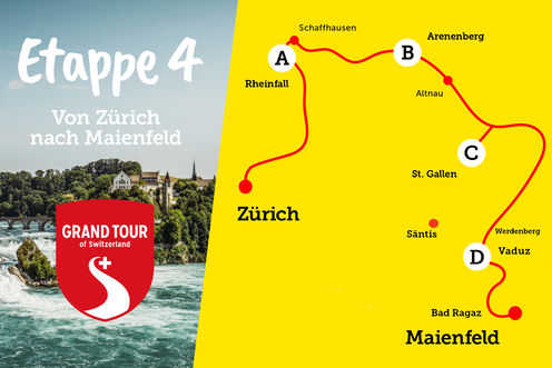 TCS Camping Grand Tour of Switzerland: Zürich - Maienfeld
