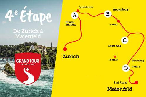 TCS Camping Grand Tour of Switzerland: Zurigo - Maienfeld