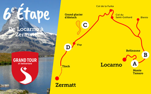 TCS Camping Grand Tour of Switzerland: Locarno - Zermatt