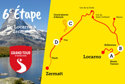 TCS Camping Grand Tour of Switzerland: Locarno - Zermatt