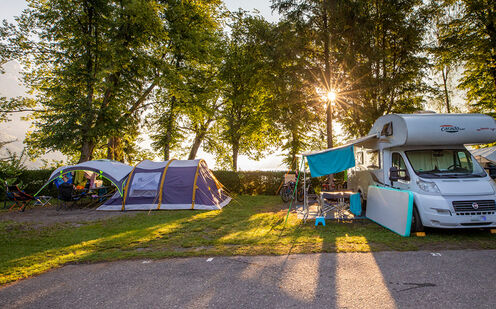 Des articles de camping à prix réduits