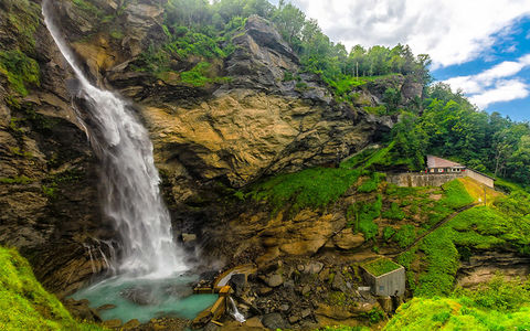 Le cascate Reichenbach nell’Oberland Bernese