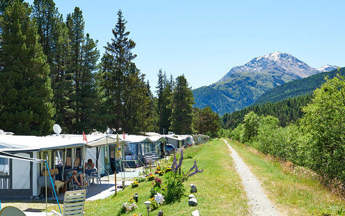 TCS Campingplätze für Wanderer