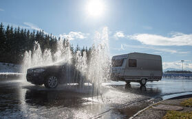 Stage de conduite avec caravane TCS