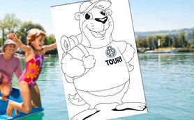 Touri à colorier 