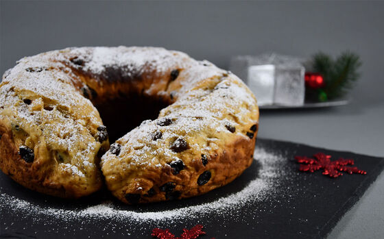 Recette de stollen de Noël au four OMNIA 