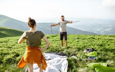 Il campeggio libero in Svizzera 