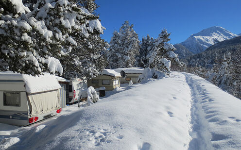 Fascination camping d'hiver