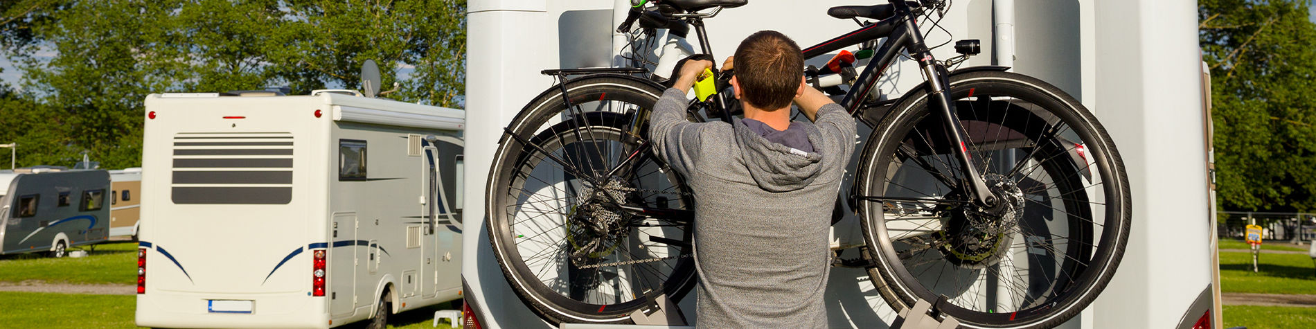 Choisir le bon porte-vélos pour le camping-car ou la caravane - TCS Suisse