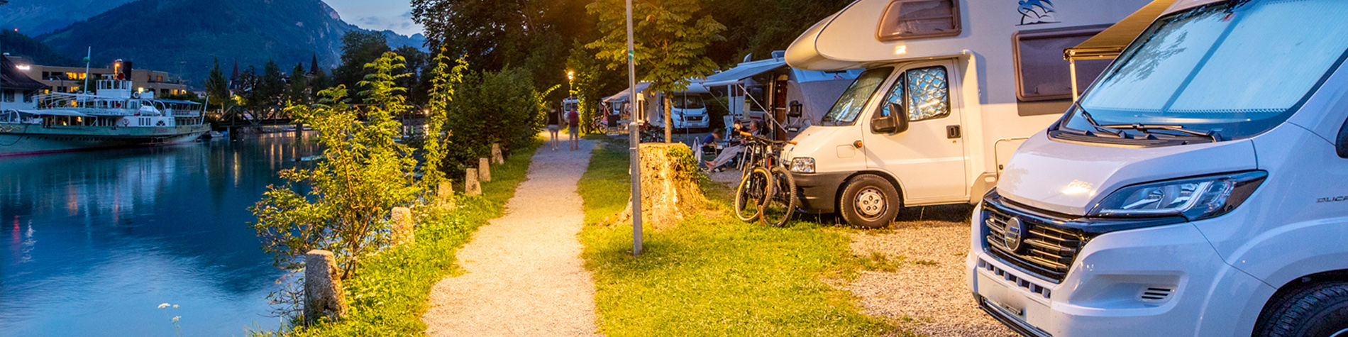 Wohnmobil Stellplatz versus Campingplatz – die Unterschiede - TCS Schweiz