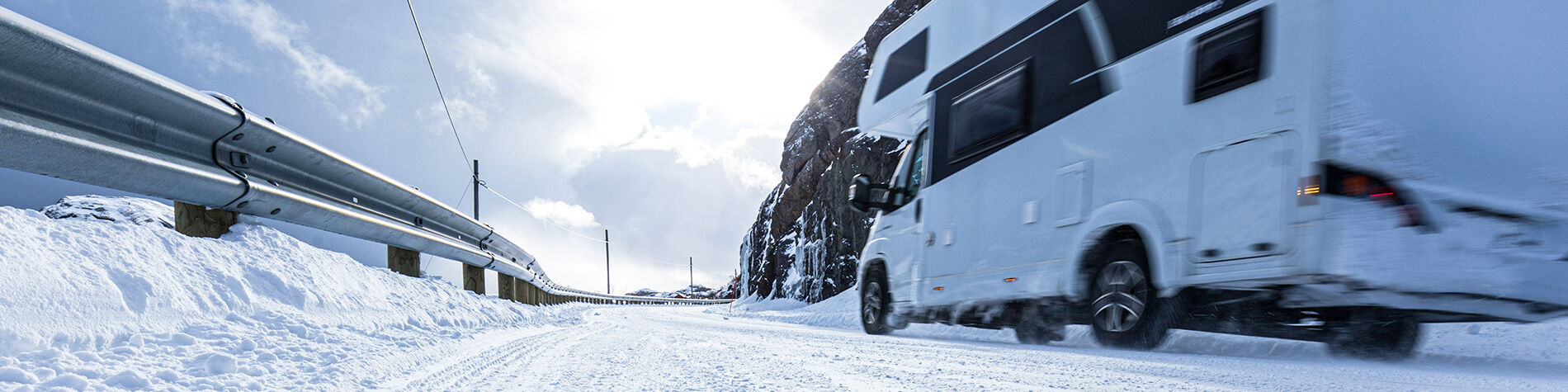 Notre sélection de pneus hiver et chaînes pour camping-cars