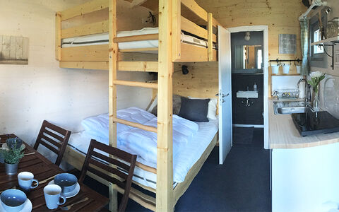 Tipica accoglienza svizzera al TCS Camping Sion
