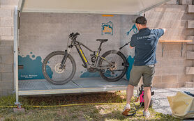 TCS Campings für Mountainbiker