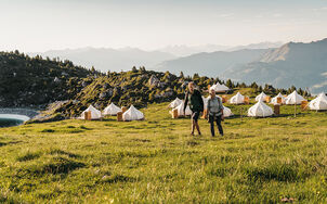 TCS Pop-Up Glamping 2024 Alp Nagens, Laax