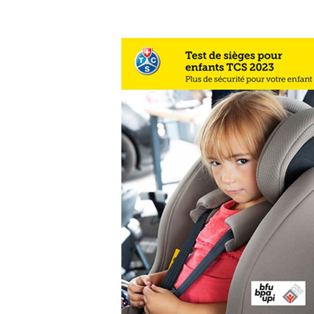 Brochure « Sièges d'enfants 2023» - TCS Suisse
