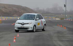 Test d'évitement Renault Twingo