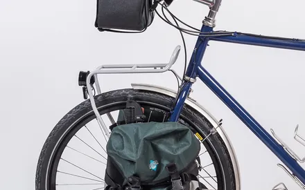 Wo führt man das Gepäck auf dem Velo mit?