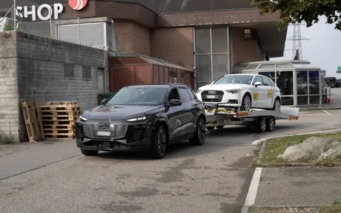 Auto elettrica come veicolo trainante