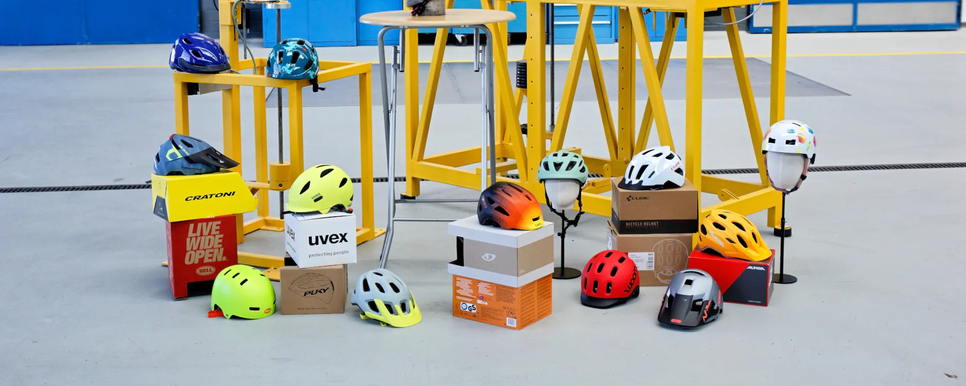 Caschi bici per bambini al test TCS