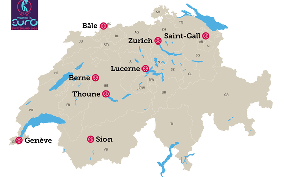 Stades de l'UEFA WOMEN'S EURO 2025