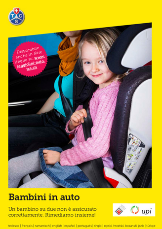 Flyer «Bambini in auto»