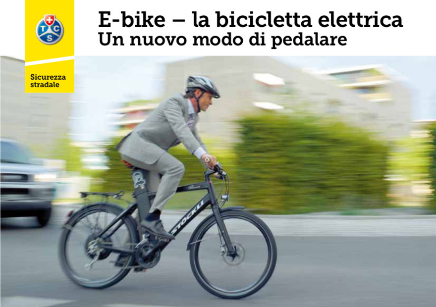 E-bike - la bicicletta elettrica - Opuscolo A5