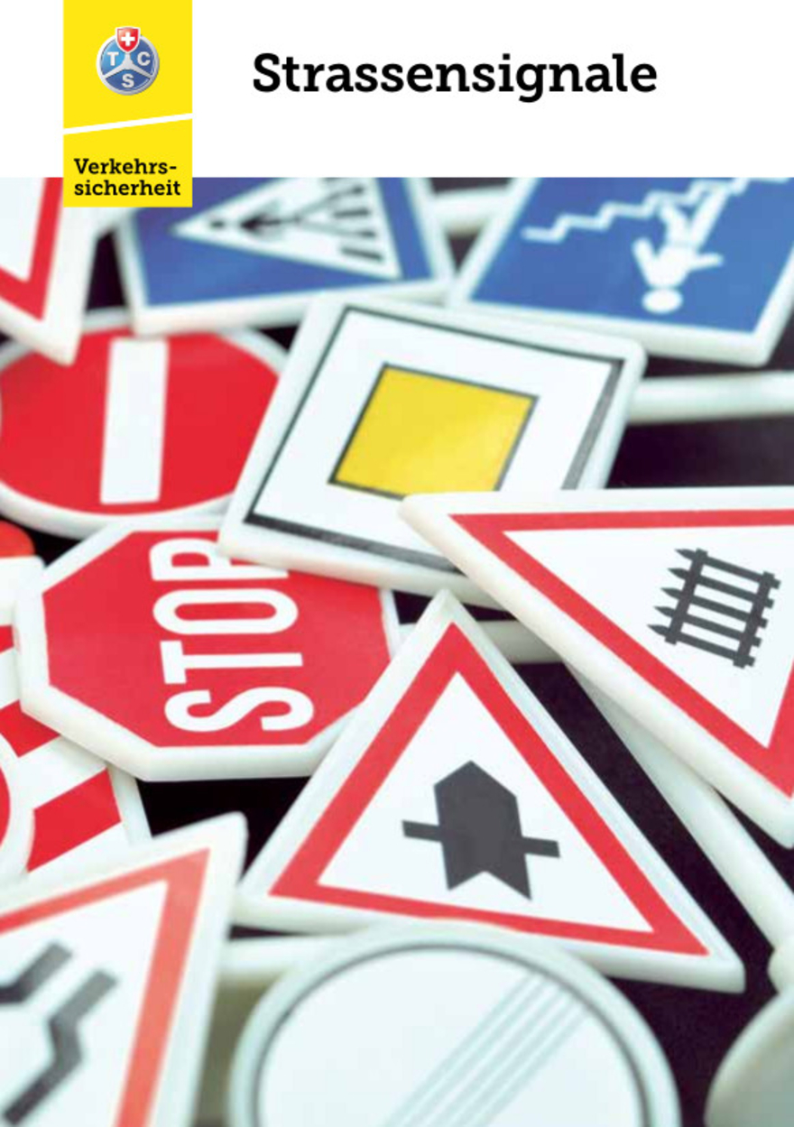 Strassensignale Schweiz - Broschüre A5