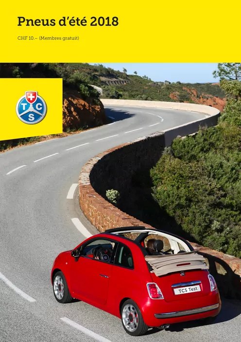 Brochure « Pneus d&#039;été »