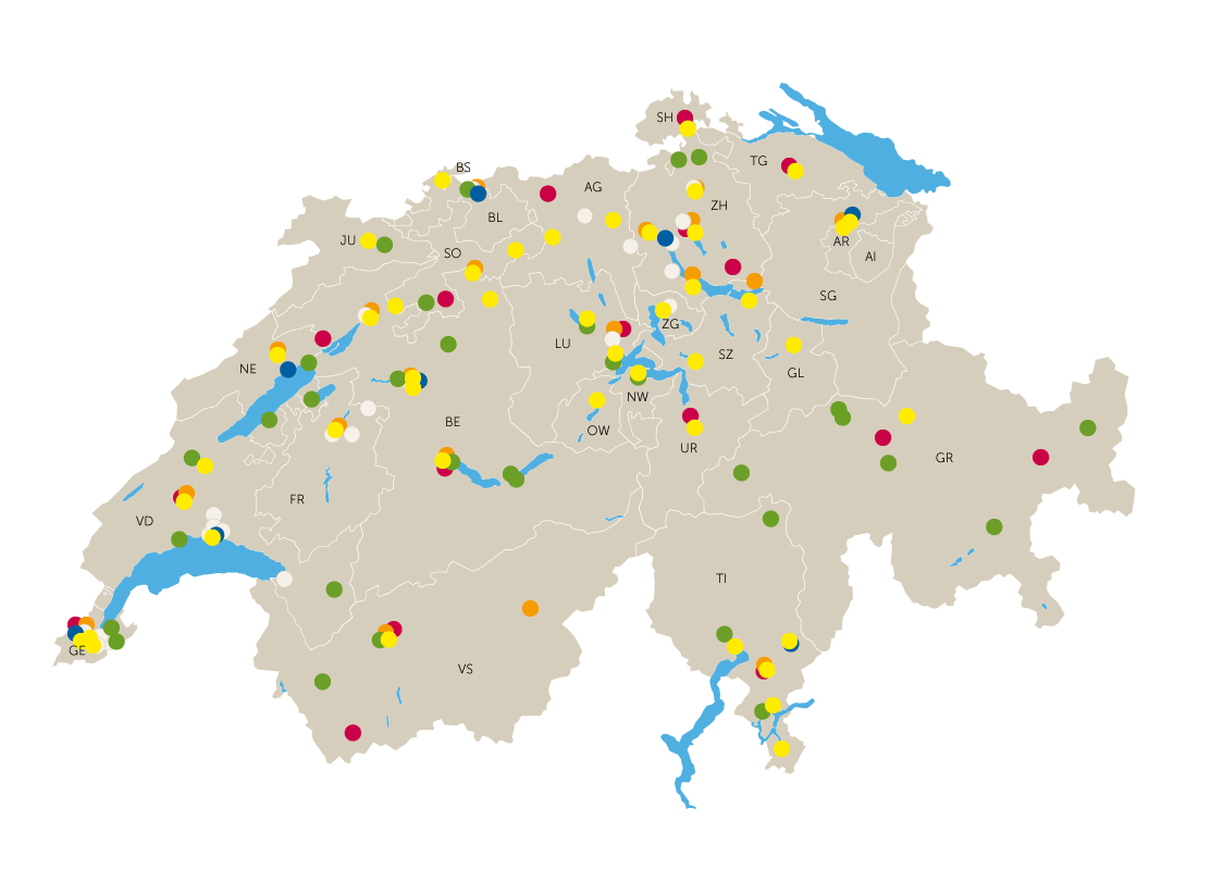 Sites du TCS