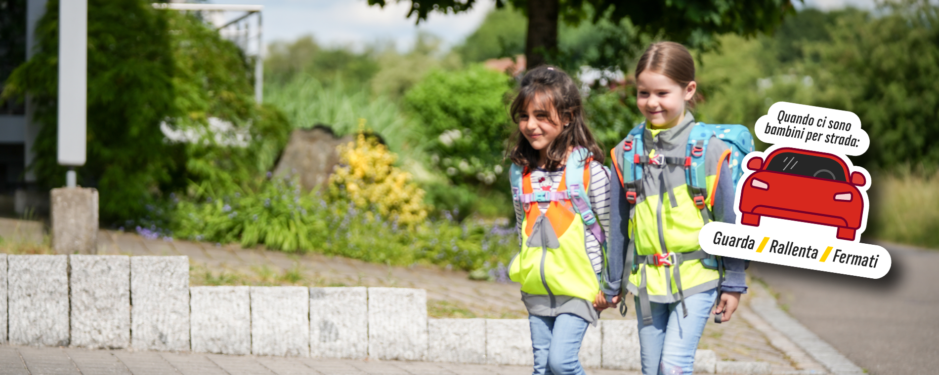 Attenzione: percorso casa-scuola