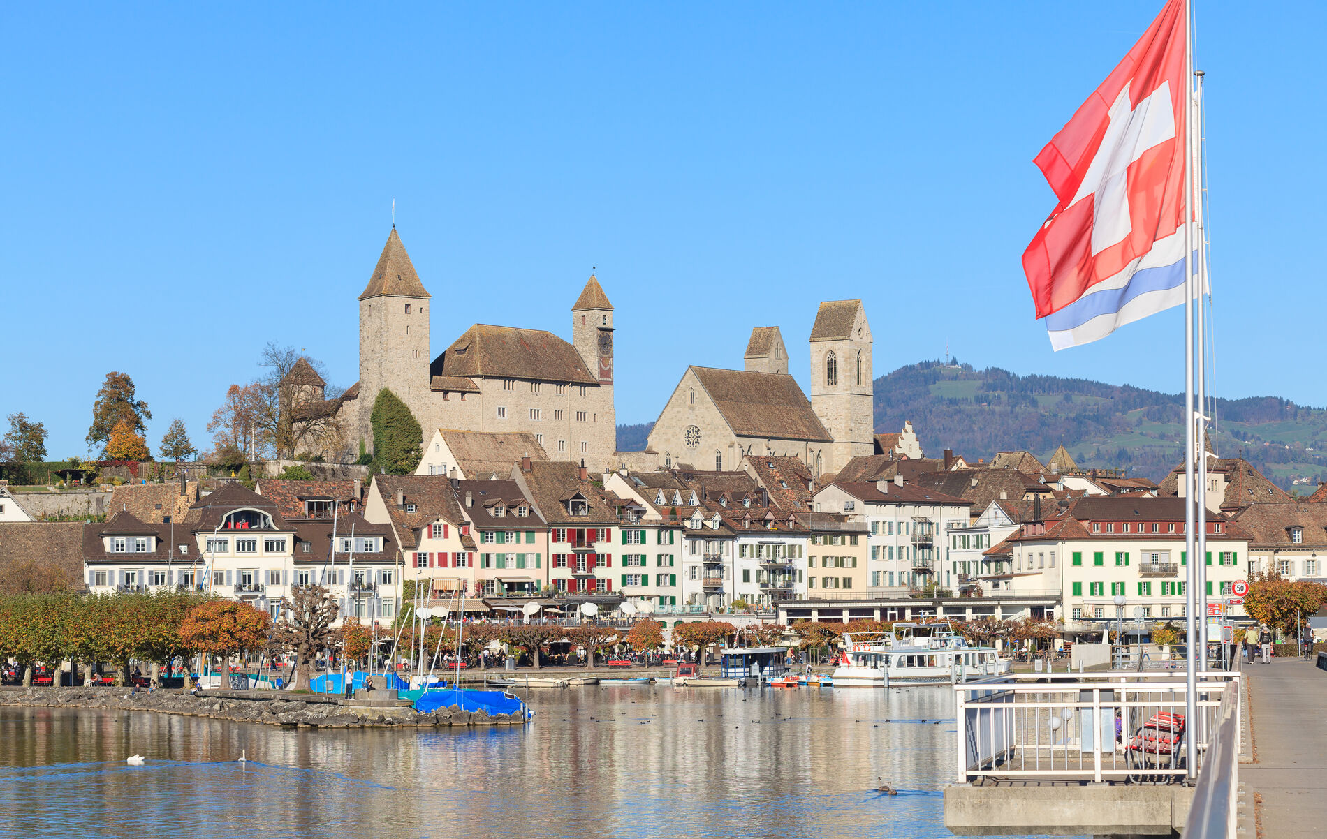 Zürichsee rechtes Ufer